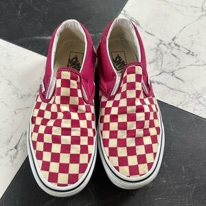 Checkered Slip-on Vans